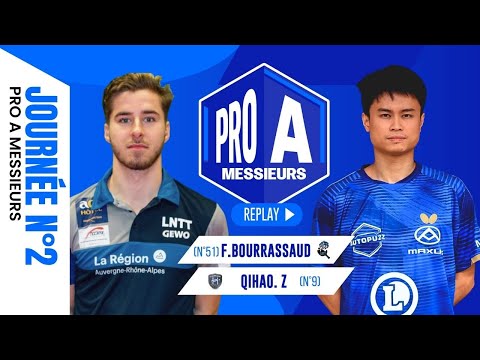Florian BOURRASSAUD vs Zhou QIHOU | J2 | ROANNE LNTT vs HENNEBONT GV | PRO A