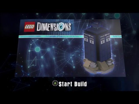 LEGO Dimensions 71204 Doctor Who TARDIS Build Instructions