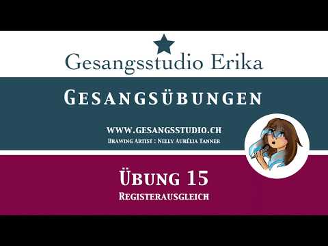 Singen lernen : Warm up : Einsingen : Gesangsübungen : Übung 15  : Registerausgleich : Glissando