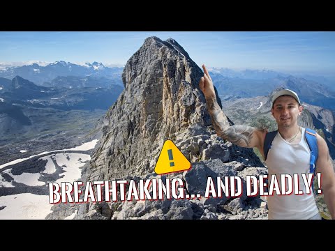 Bös Fulen 2802m – Exposed Ridge & Dangerous Couloir | Epic Alpine Tour Between Glarus & Schwyz