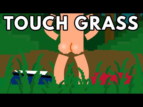 Touch grass 指「回歸生活」但如果你真的去「碰草」會發生什麼事？ (What If You Touch Grass? ?)