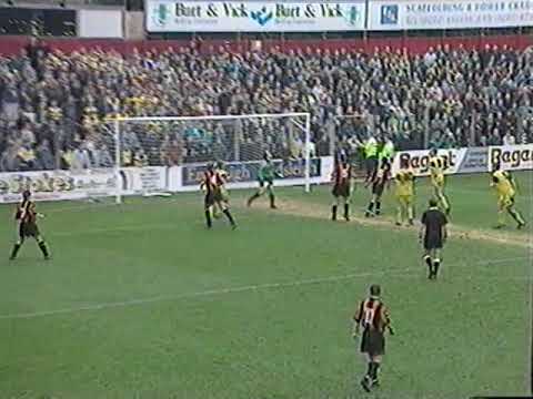 Bournemouth 0 Oxford United 2 26th November 1994 Division Two