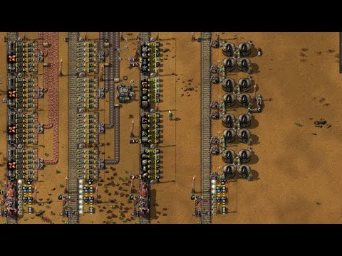 Factorio Megabase Basecamp - Episode 36 - Perimeter Supply Train