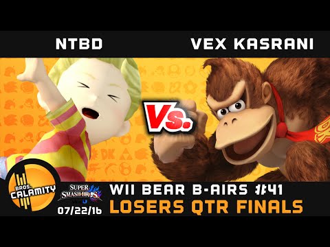 WBB #41   CT Vex Kasrani DK vs DU  NTBD Lucas   Losers Qtr Finals   Smash Wii U
