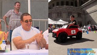 Գ.Ծառուկյանի աջակցությամբ՝ Ազատության հրապարակում անցկացվեց «Փոքրիկ վարորդ» մրցույթը