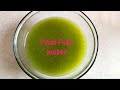 Pani Puri Water Recipe Mint Water For Pani Poori