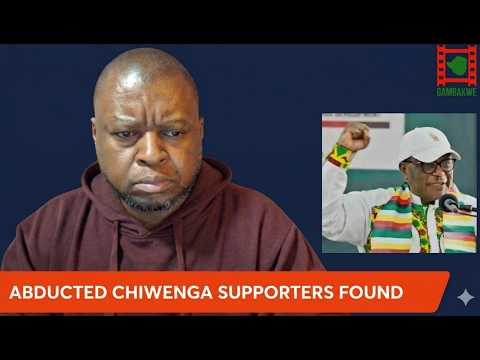 Political news coverage graphic