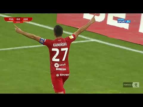 Bramki z meczu Podbeskidzie Bielsko-Biała - Odra Opole 0:3