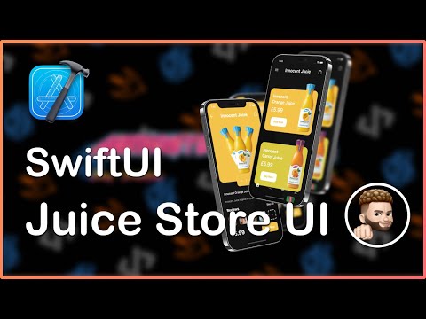 Build a Juice Store UI from scratch with SwiftUI