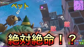 ［FORTNITE］1対2の絶対絶命の状況から逆転ビクロイ！！