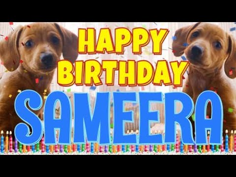 Happy Birthday Sameera! ( Funny Talking Dogs ) What Is Free On My Birthday
