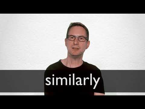 Synonyms of SIMILARLY | Collins American English Thesaurus