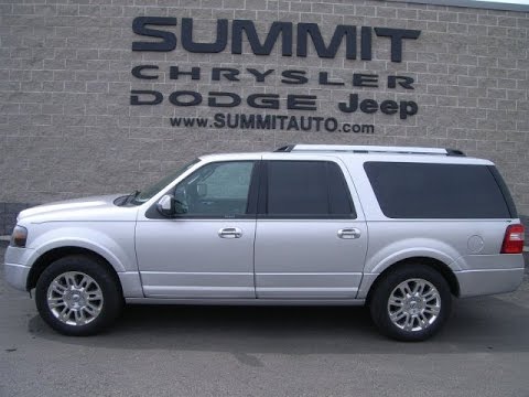 2011 FORD EXPEDITION EL LIMITED WISCONSIN FOND DU LAC $23,999 SOLD! 8814A