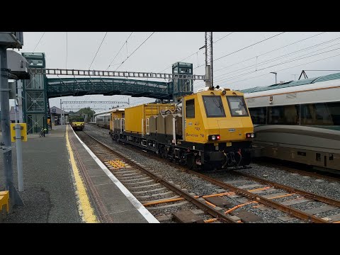 Irish Rail MPV 790 weedsprayer - Bray Station, Co Wicklow