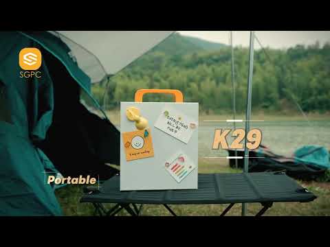 Take your SGPC K29 and go camping outdoors