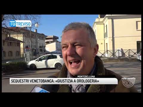 TG TREVISO (20/12/2017) - SEQUESTRI VENETOBANCA:«GIUSTIZIA A OROLOGERIA»