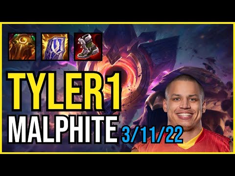 TYLER1 - MALPHITE vs. JAX Top | NA DIAMOND | PATCH 10.25