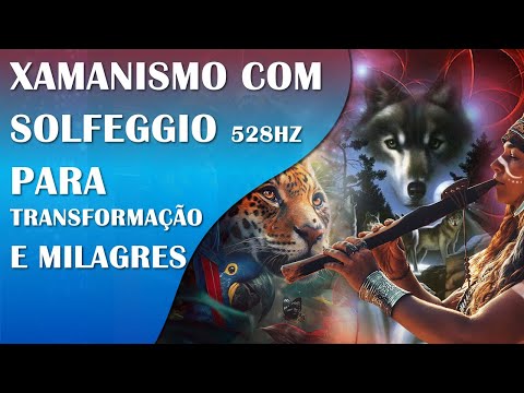 MÚSICA XAMÂNICA PARA PAZ INTERIOR, TRANSFORMAÇÃO E MILAGRES COM SOLFEGGIO 528HZHZ
