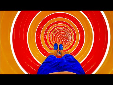 Insanely Fast Tube Water Slide at Miramar Weinheim