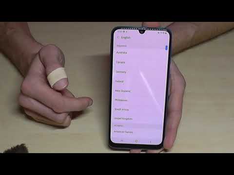 Samsung Galaxy F41: How to change the language? (also the local dialect)