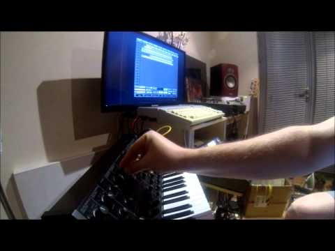 IMS 4.7 sequencer on Atari ST + Korg MS20 + Z8 + micro Q