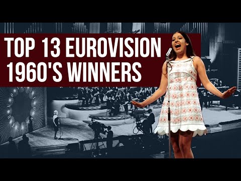 Eurovision 1960's winners my top 13 (1960-1969)