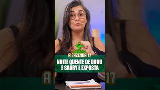 Noite quente de Dudu e Saory é exposta