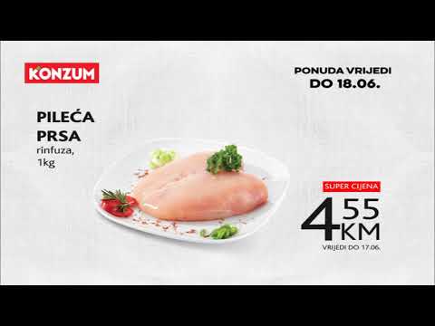 Iz Konzum kataloga izdvajamo! 08.06.-18.06.2020.