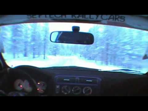 Vesa Hirvonen - Arctic Lapland Rally 2008 - EK8