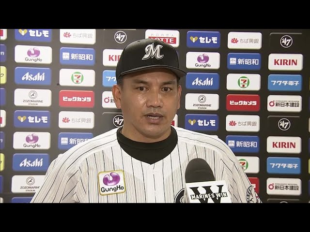 9/3 マリーンズ・井口監督 試合後インタビュー