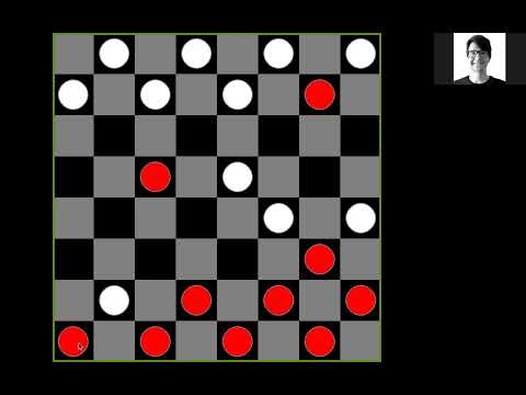 AI Checkers using Minimax Algorithm.