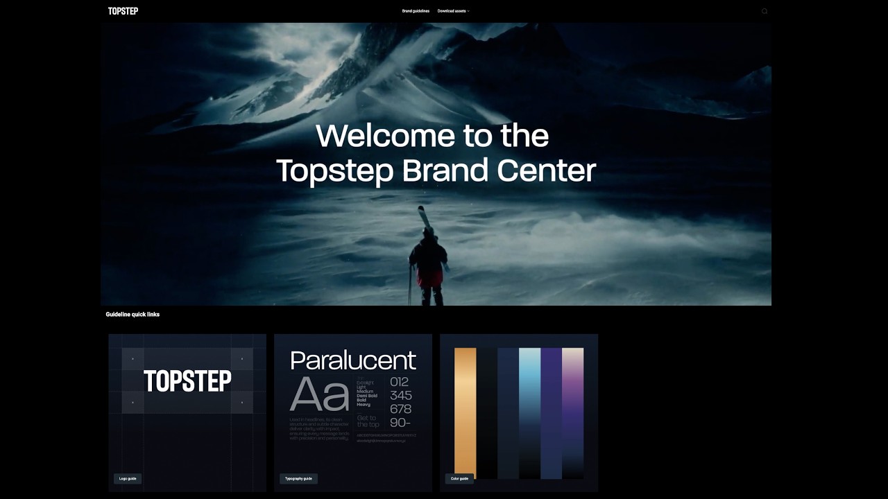 Topstep Brand Identity Reveal