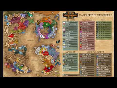 Total War Warhammer II News - Map, Factions and Skaven Legendary Lords Reveal