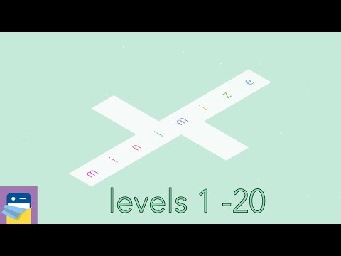 minimize: Levels 1 - 20 Walkthrough & iOS iPhone Gameplay (by Borderleap) - YouTube