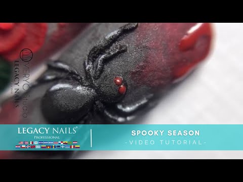 SPOOKY SEASON🕷 │ VIDEO TUTORIAL│ LEGACY NAILS
