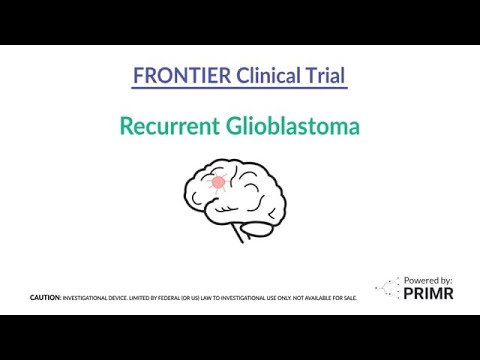 Glioblastoma Clinical Trial: The FRONTIER Study