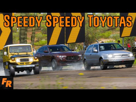 Forza Horizon 5 - Speedy Speedy Toyotas