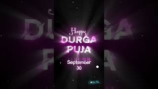 Durga Puja 2022 video Edit || Eber Jeno Onno Rokom pujo song Lyrics Edit ||