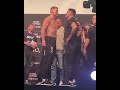 Volkov and Aspinall faceoff before #UFCLondon ? | #shorts