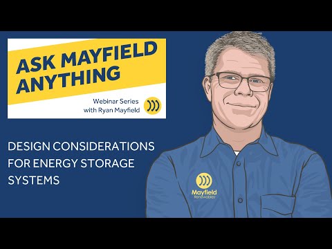Design Considerations for Energy Storage Systems - YouTube
