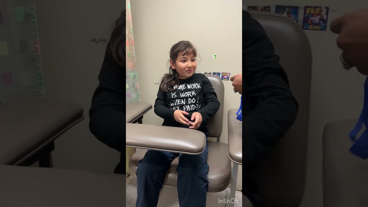 ##A week ago my daughter had a doctor's appointment and I took her to the hospital