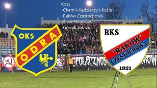 Zgody,układy i kosy Odra Opole
