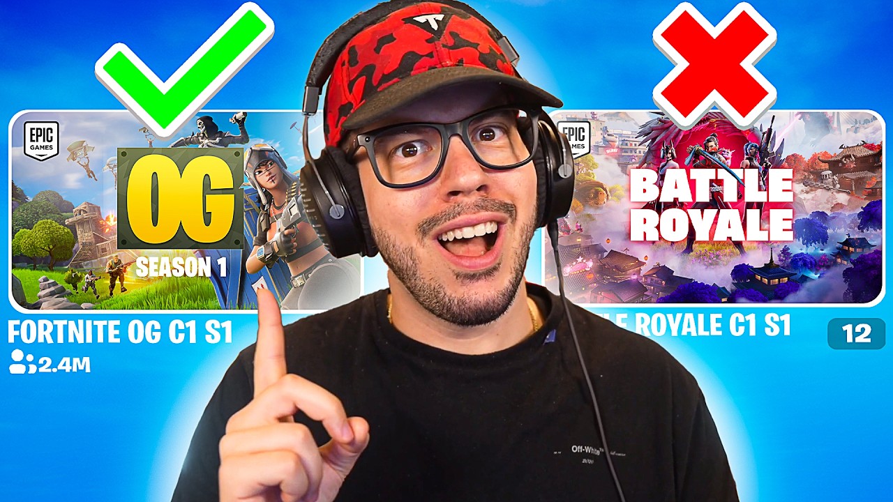 Is FORTNITE OG Better Than CHAPTER 6?