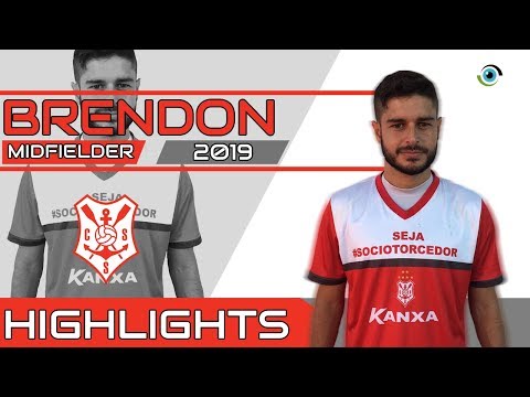Brendon - Meia/Midfielder - Sergipe - 2019