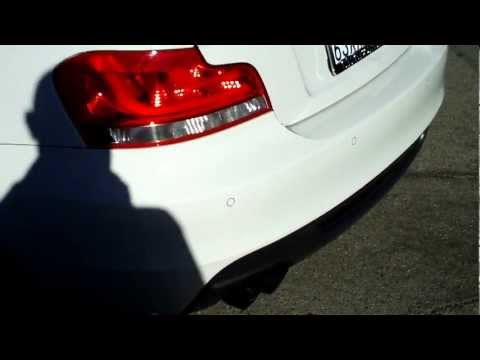 BMW 135 QTP Exhaust Cut Out