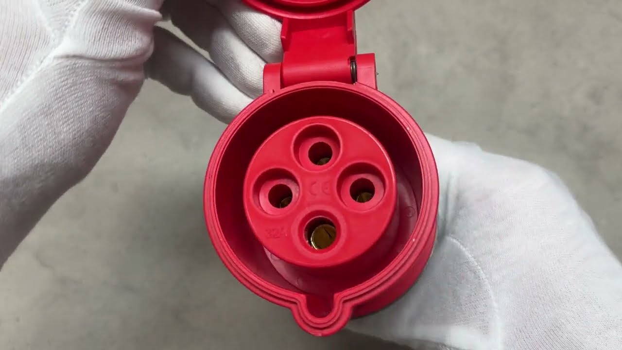 Розетка переносна 380V 4х32A поліамід IP44 Bemis BC1-3504-2312 3Р+N+РЕ