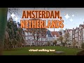 Amsterdam Netherlands Virtual Walking Tour Busy Streets To Quiet Church Garden 4K