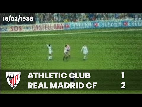 ⚽️ [Liga 85/86] J25 I Athletic Club 3 - Real Madrid CF 2 I LABURPENA