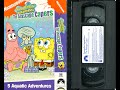Opening To SpongeBob SquarePants The Seascape Capers US VHS 2004