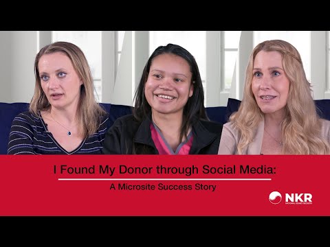 Finding a donor with an NKR microsite